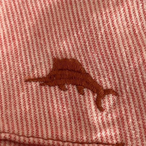 Tommy Bahama City Shorts Striped Linen & Cotton - NWOT - Size 40 - Picture 6 of 7